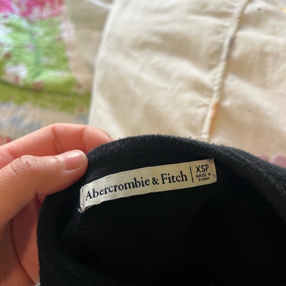 Abercrombie & Fitch Sweater Knit Dress Black Size XSP - Picture 3 of 3